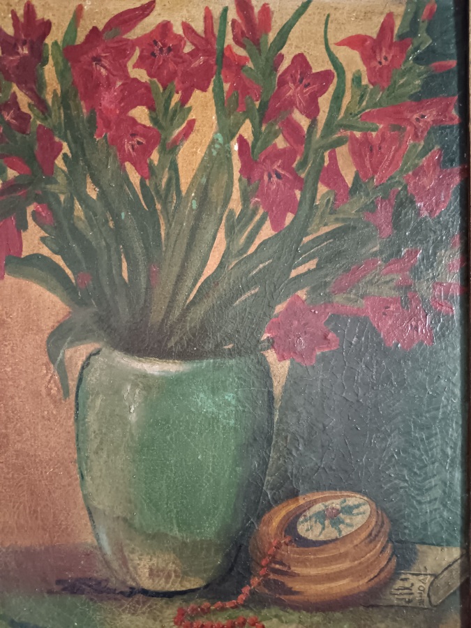 Late 19th Century Floral Still Life Oil Painting, Dated 1896 (5).jpg